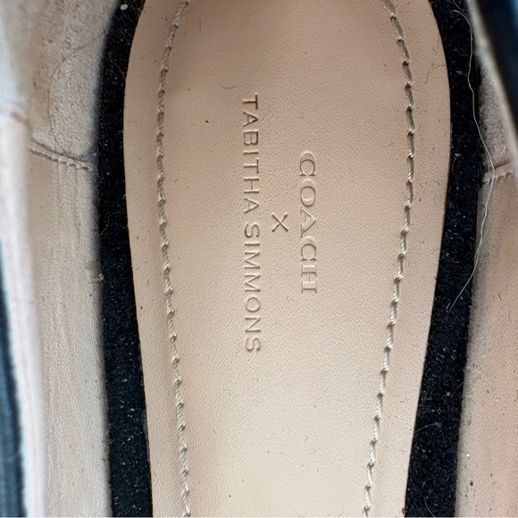 Mary Jane Flats, co-lab Coach and Tabitha Simmons. 
Size 7.5 - Picture 2 of 13